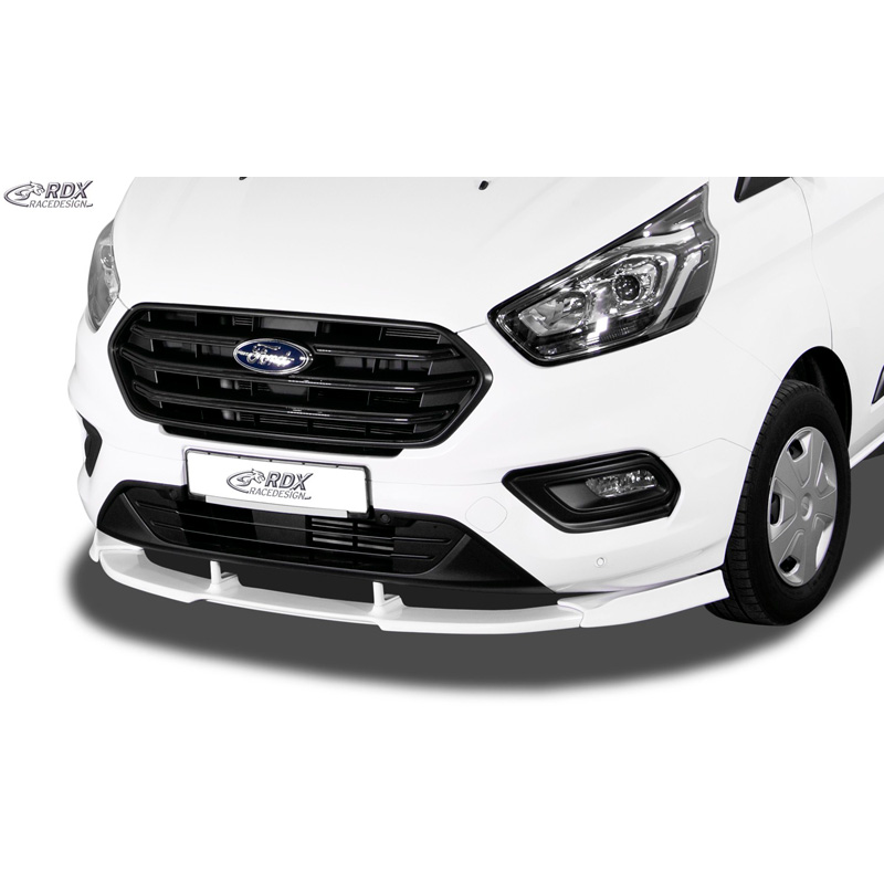 Image of RDX Racedesign Voor Bumper Lip Ongeverfd Polyurethane Ford Tourneo Custom, Transit Custom