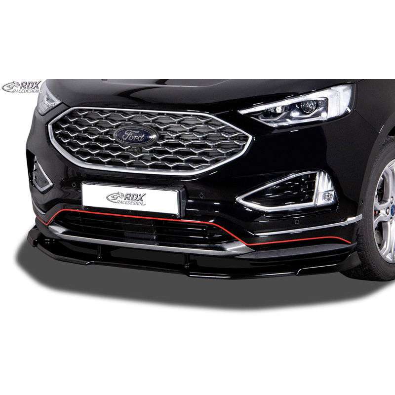 Image of RDX Racedesign Voor Bumper Lip Ongeverfd Polyurethane Ford Edge Facelift