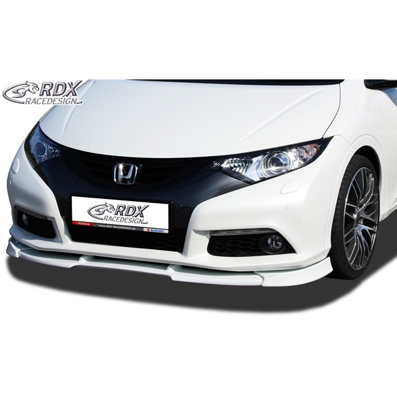 Image of RDX Racedesign Voor Bumper Lip Ongeverfd Polyurethane Honda Civic