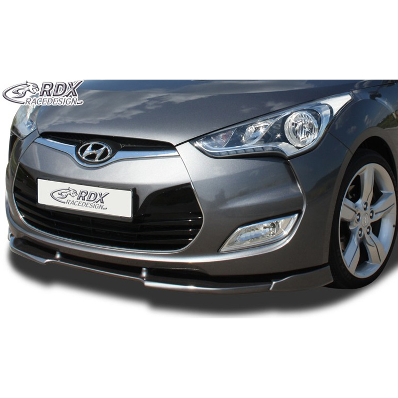 Image of RDX Racedesign Voor Bumper Lip Ongeverfd Polyurethane Hyundai Veloster