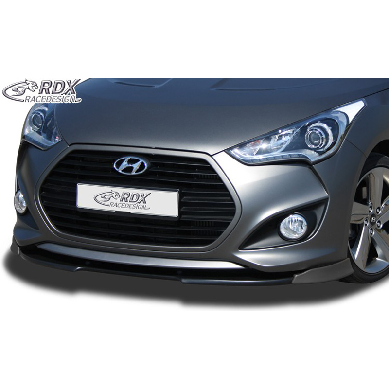 Image of RDX Racedesign Voor Bumper Lip Ongeverfd Polyurethane Hyundai Veloster