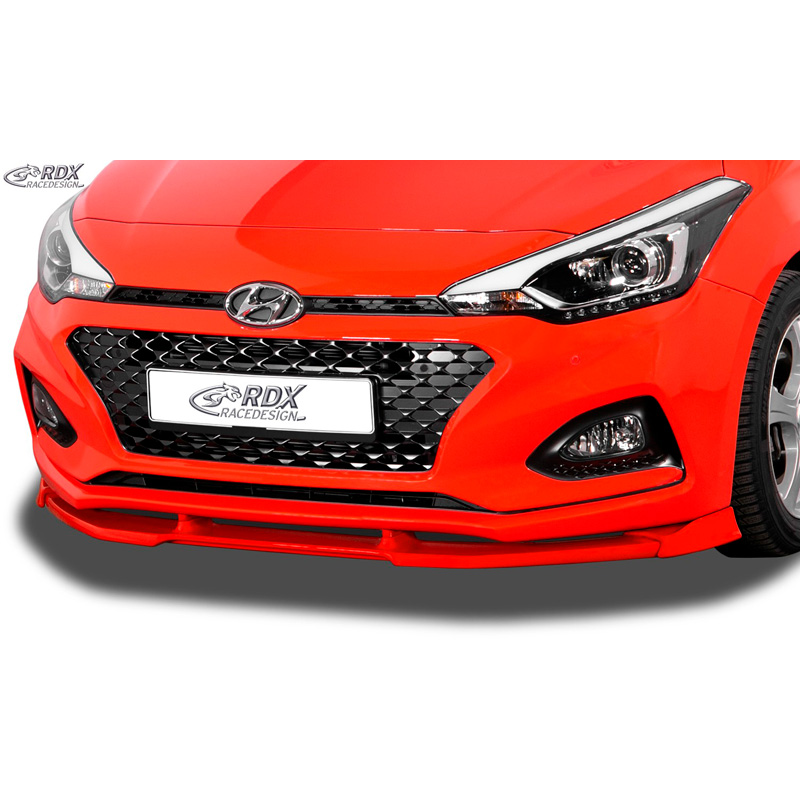 Image of RDX Racedesign Voor Bumper Lip Ongeverfd Polyurethane Hyundai I20