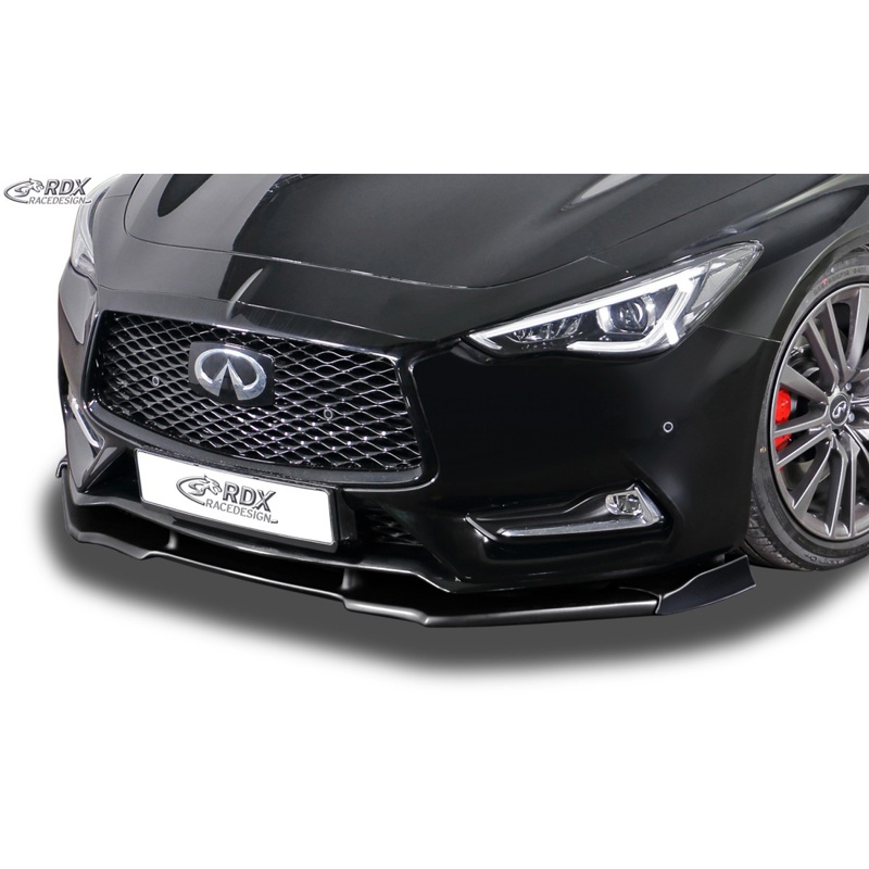 Image of RDX Racedesign Voor Bumper Lip Ongeverfd Polyurethane Infiniti Q60
