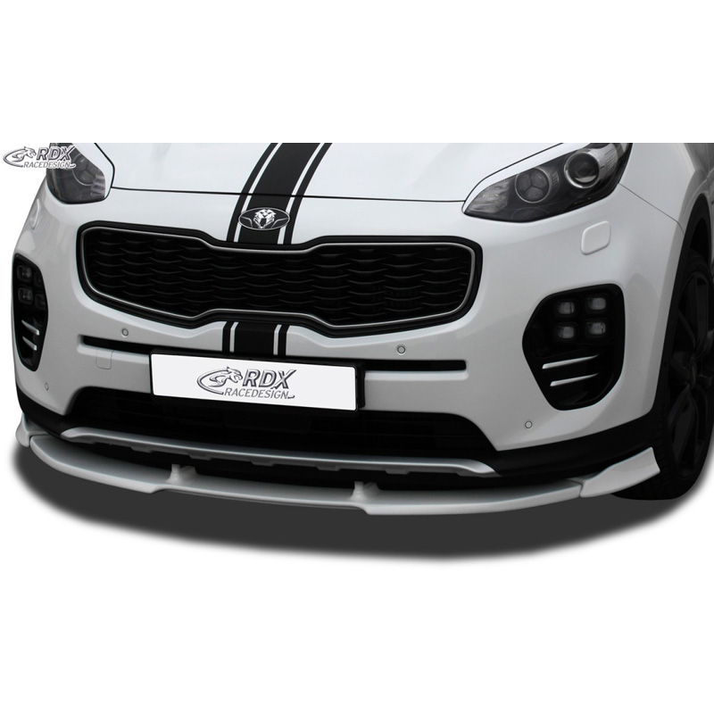 Image of RDX Racedesign Voor Bumper Lip Ongeverfd Polyurethane Kia Sportage