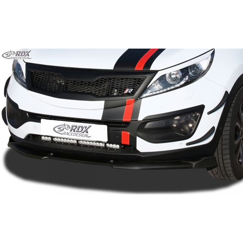 Image of RDX Racedesign Voor Bumper Lip Ongeverfd Polyurethane Kia Sportage