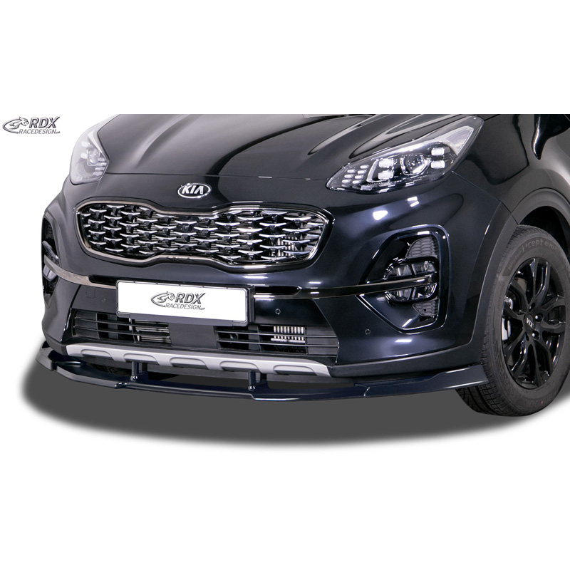 Image of RDX Racedesign Voor Bumper Lip Ongeverfd Polyurethane Kia Sportage Facelift