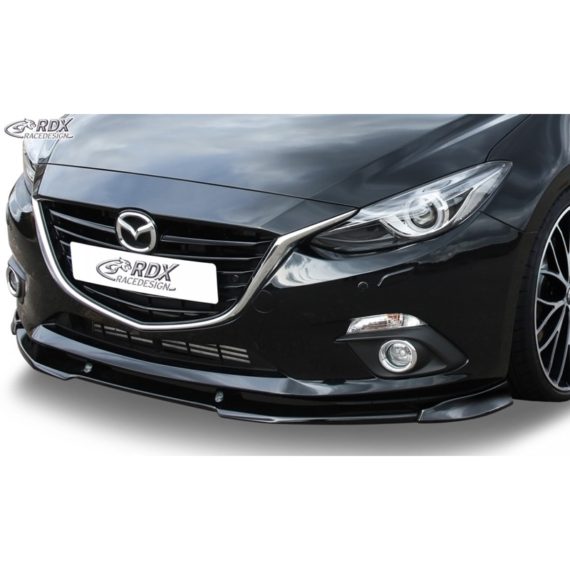 Image of RDX Racedesign Voor Bumper Lip Ongeverfd Polyurethane Mazda 3