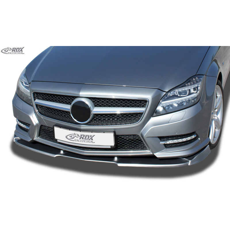 Image of RDX Racedesign Voor Bumper Lip Ongeverfd Polyurethane Mercedes CLS-Class