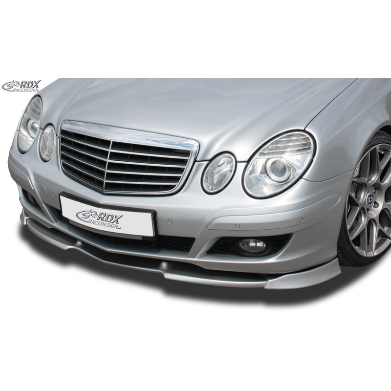 Image of RDX Racedesign Voor Bumper Lip Ongeverfd Polyurethane Mercedes E-Class