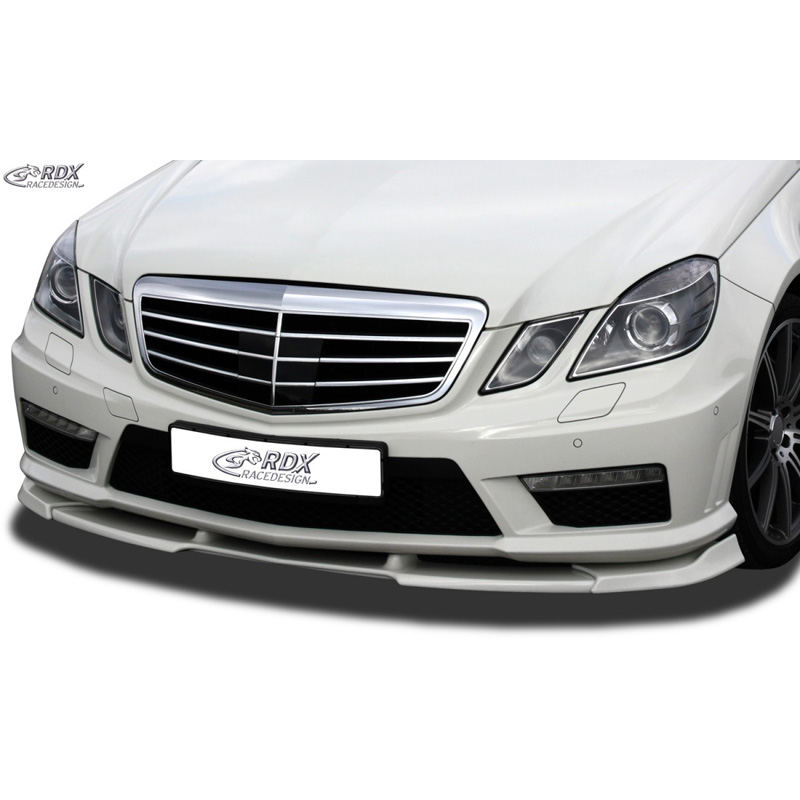 Image of RDX Racedesign Voor Bumper Lip Ongeverfd Polyurethane Mercedes E-Class