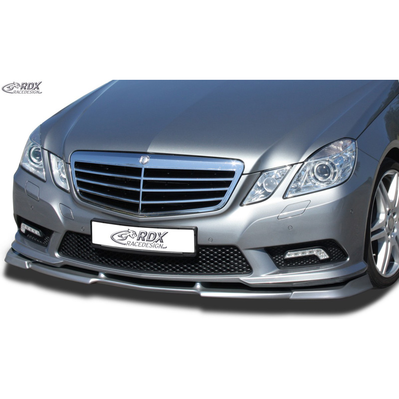 Image of RDX Racedesign Voor Bumper Lip Ongeverfd Polyurethane Mercedes E-Class