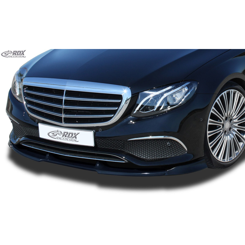 Image of RDX Racedesign Voor Bumper Lip Ongeverfd Polyurethane Mercedes E-Class