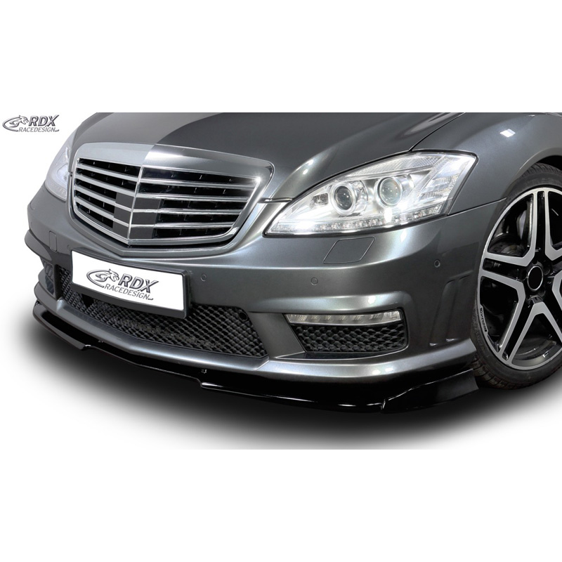 Image of RDX Racedesign Voor Bumper Lip Ongeverfd Polyurethane Mercedes S-Class