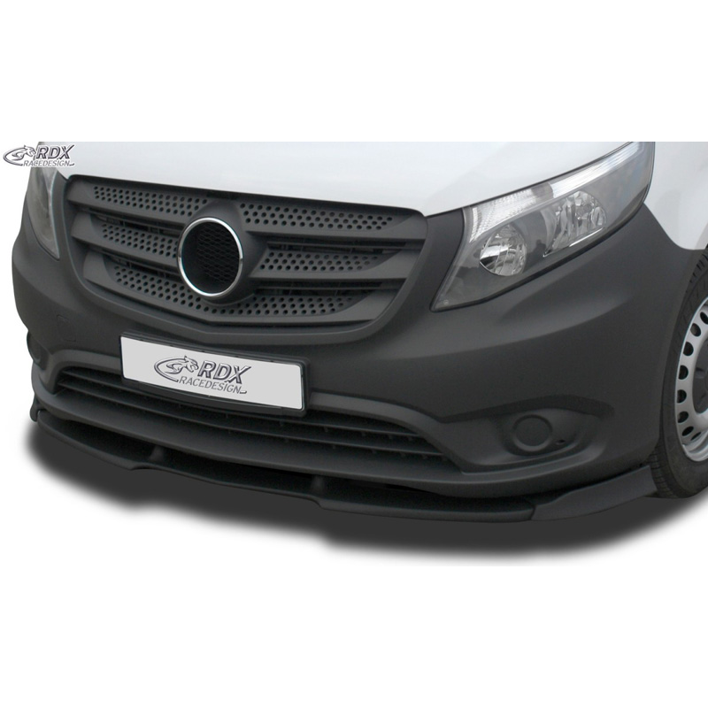 Image of RDX Racedesign Voor Bumper Lip Ongeverfd Polyurethane Mercedes Vito