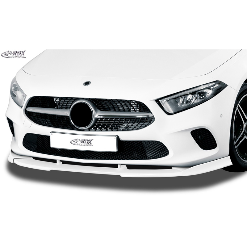 Image of RDX Racedesign Voor Bumper Lip Ongeverfd Polyurethane Mercedes A-Class