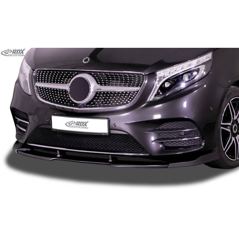 Image of RDX Racedesign Voor Bumper Lip Ongeverfd Polyurethane Mercedes V-Class