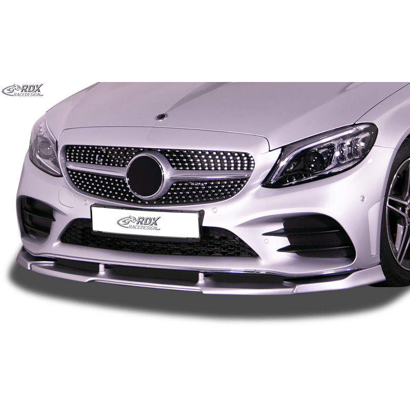 Image of RDX Racedesign Voor Bumper Lip Ongeverfd Polyurethane Mercedes C-Class