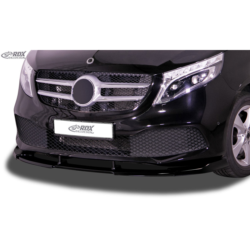 Image of RDX Racedesign Voor Bumper Lip Ongeverfd Polyurethane Mercedes V-Class
