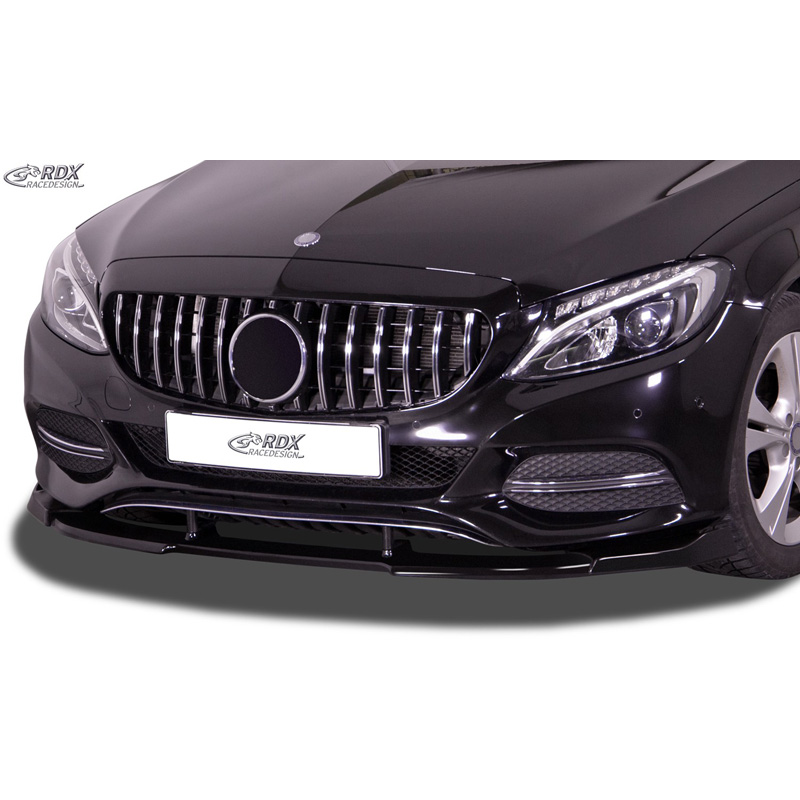 Image of RDX Racedesign Voor Bumper Lip Ongeverfd Polyurethane Mercedes C-Class