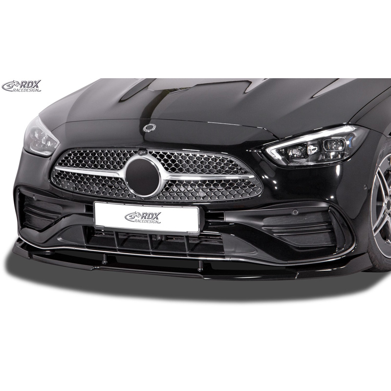 Image of RDX Racedesign Voor Bumper Lip Ongeverfd Polyurethane Mercedes C-Class