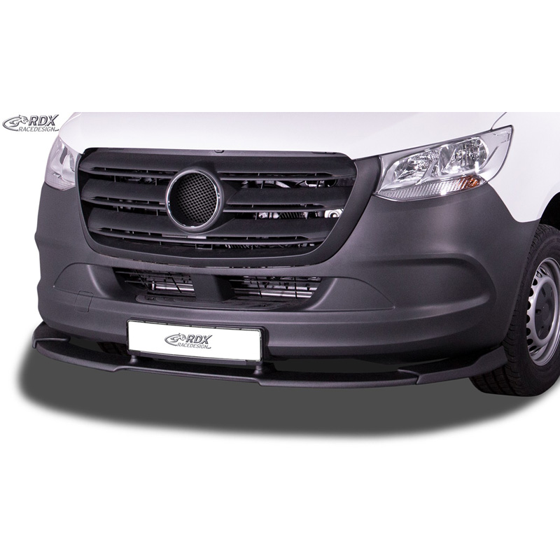 Image of RDX Racedesign Voor Bumper Lip Ongeverfd Polyurethane Mercedes Sprinter