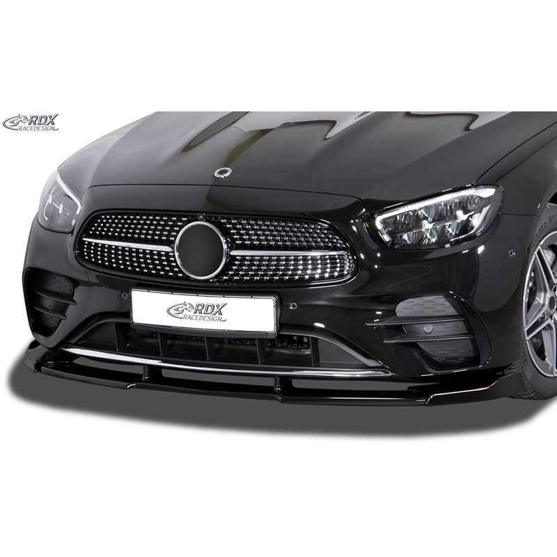 Image of RDX Racedesign Voor Bumper Lip Ongeverfd Polyurethane Mercedes E-Class Facelift