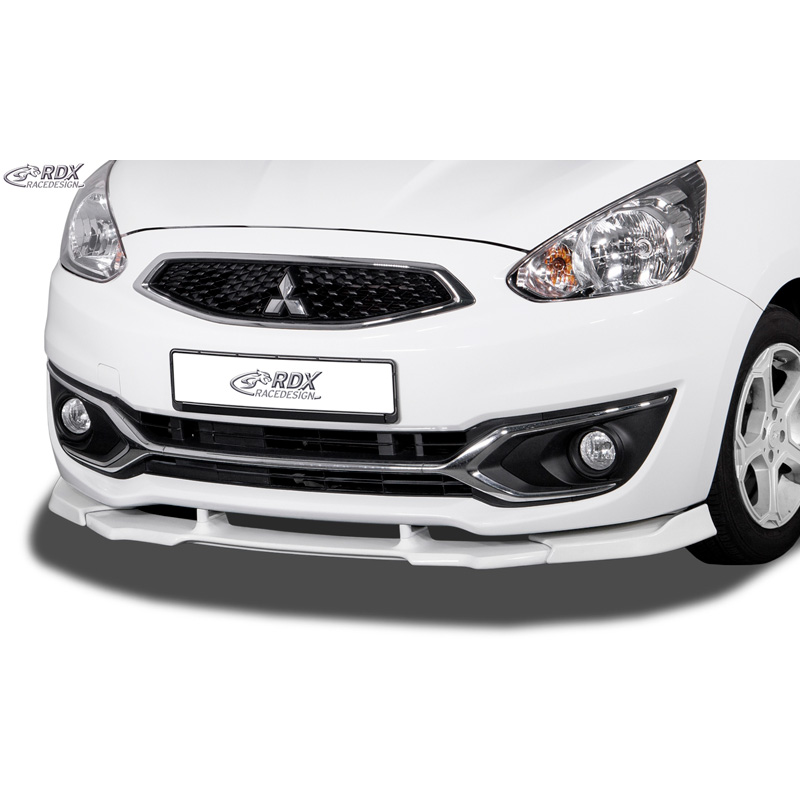 Image of RDX Racedesign Voor Bumper Lip Ongeverfd Polyurethane Mitsubishi Space Star, Mirage