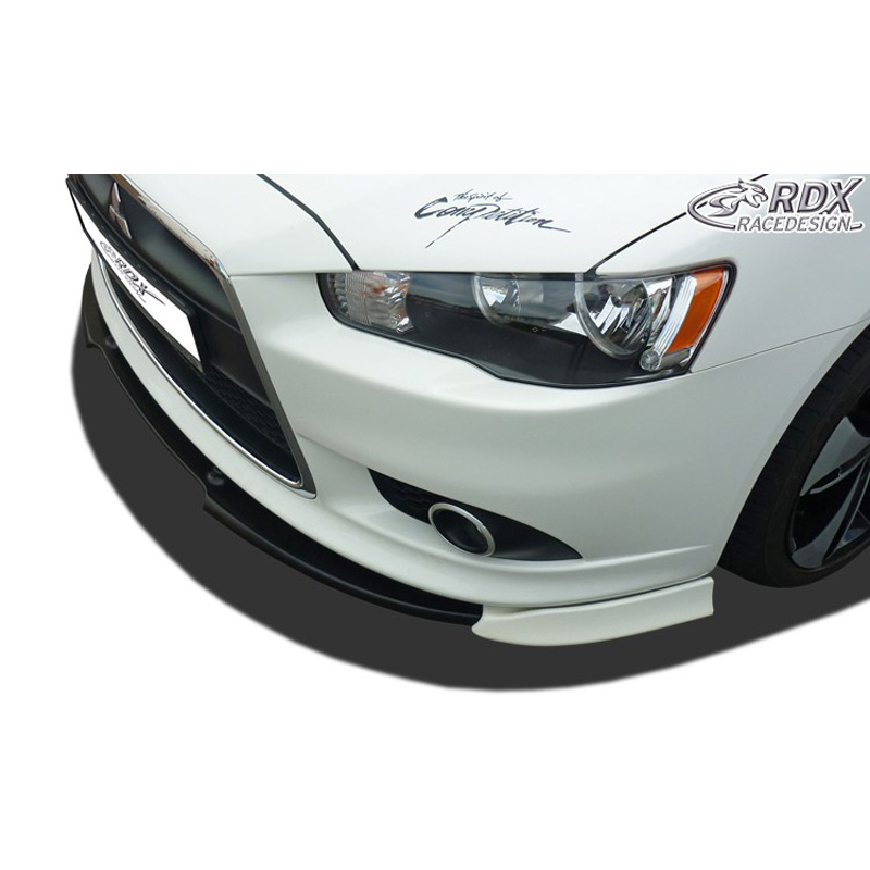 Image of RDX Racedesign Voor Bumper Lip Ongeverfd Polyurethane Mitsubishi Lancer