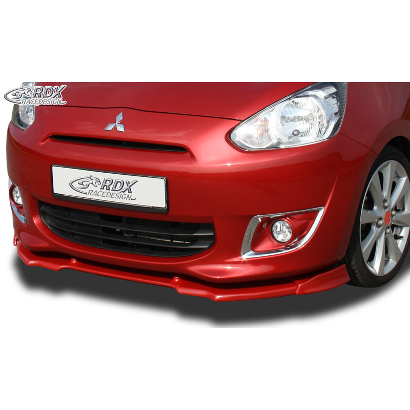 Image of RDX Racedesign Voor Bumper Lip Ongeverfd Polyurethane Mitsubishi Space Star, Mirage