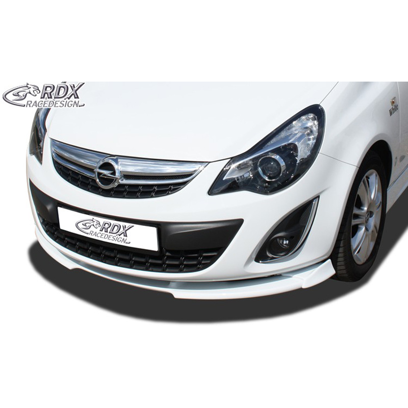 Image of RDX Racedesign Voor Bumper Lip Ongeverfd Polyurethane Opel Corsa Facelift