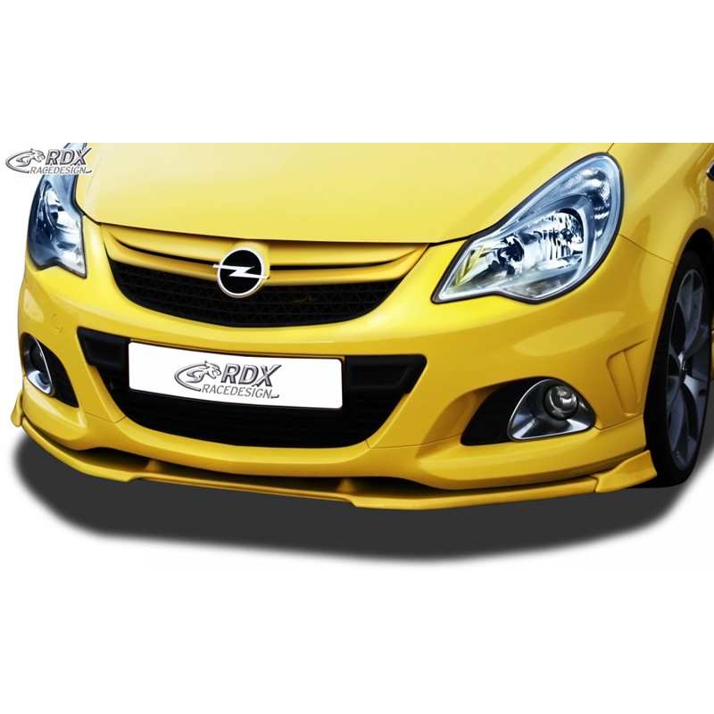 Image of RDX Racedesign Voor Bumper Lip Ongeverfd Polyurethane Opel Corsa Facelift