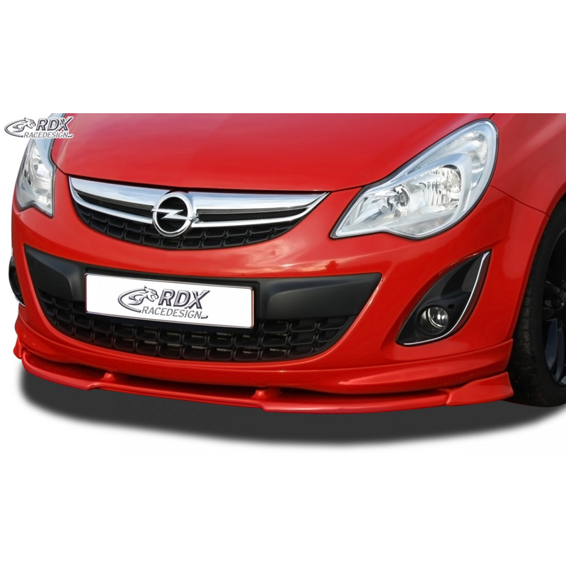Image of RDX Racedesign Voor Bumper Lip Ongeverfd Polyurethane Opel Corsa Facelift