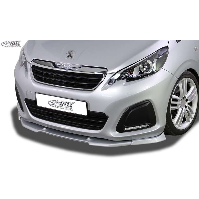 Image of RDX Racedesign Voor Bumper Lip Ongeverfd Polyurethane Peugeot 108