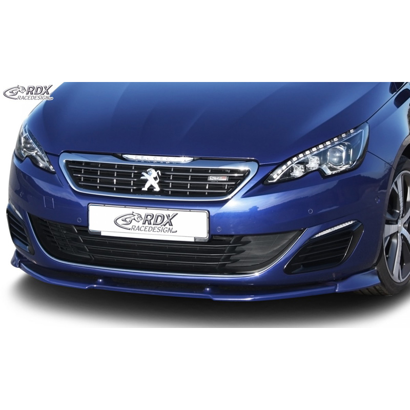 Image of RDX Racedesign Voor Bumper Lip Ongeverfd Polyurethane Peugeot 308