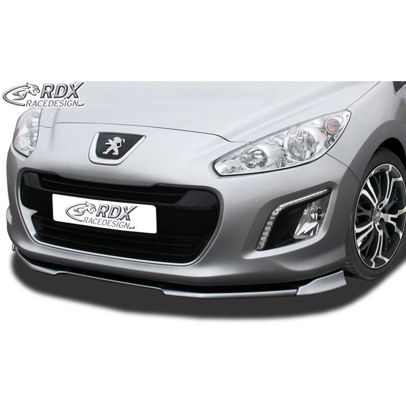 Image of RDX Racedesign Voor Bumper Lip Ongeverfd Polyurethane Peugeot 308 Facelift