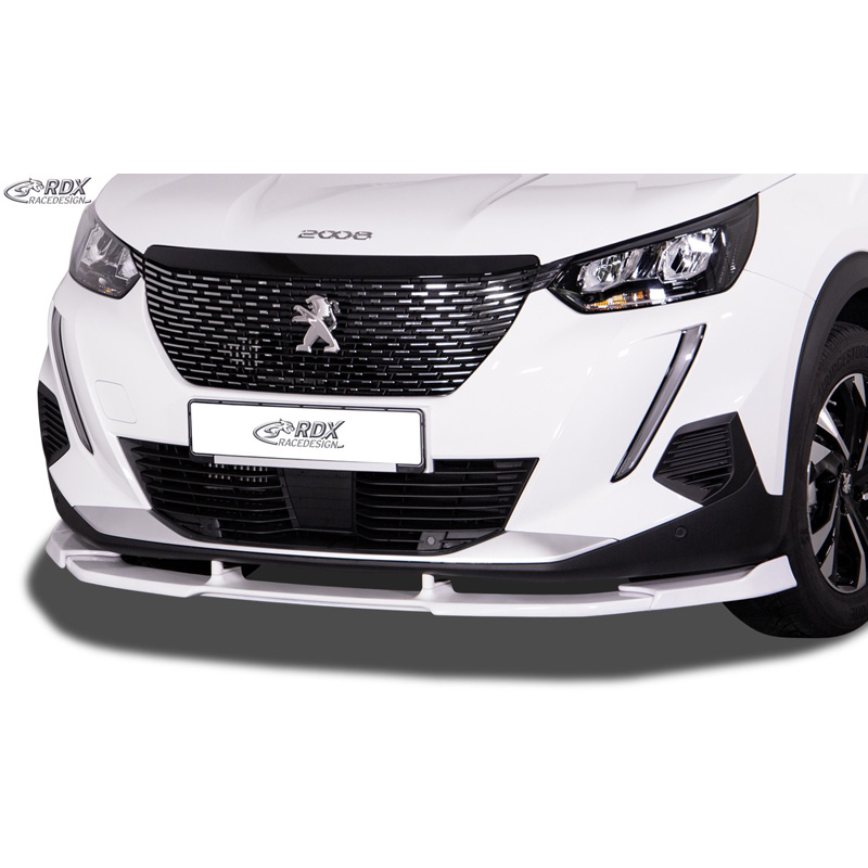 Image of RDX Racedesign Voor Bumper Lip Ongeverfd Polyurethane Peugeot 2008