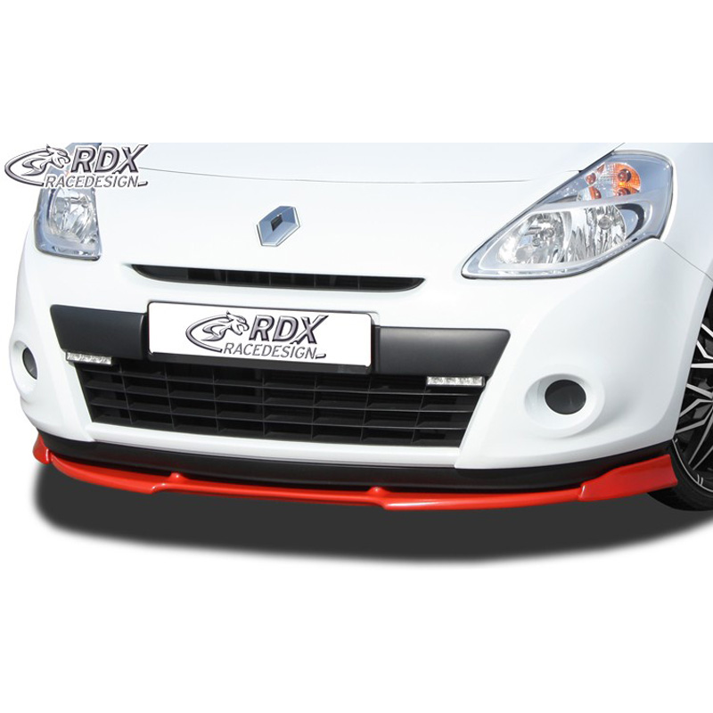 Image of RDX Racedesign Voor Bumper Lip Ongeverfd Polyurethane Renault Clio