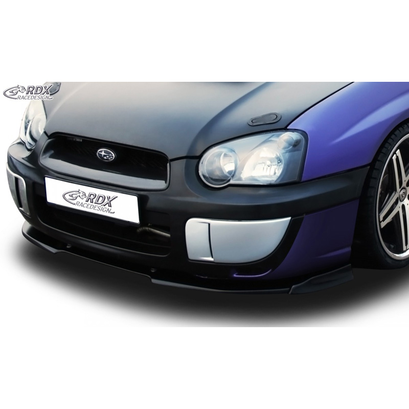 Image of RDX Racedesign Voor Bumper Lip Ongeverfd Polyurethane Subaru Impreza