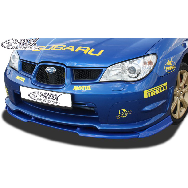 Image of RDX Racedesign Voor Bumper Lip Ongeverfd Polyurethane Subaru Impreza