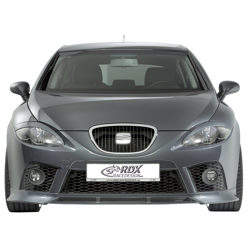 Image of RDX Racedesign Voor Bumper Lip Ongeverfd ABS Plastic Seat Leon
