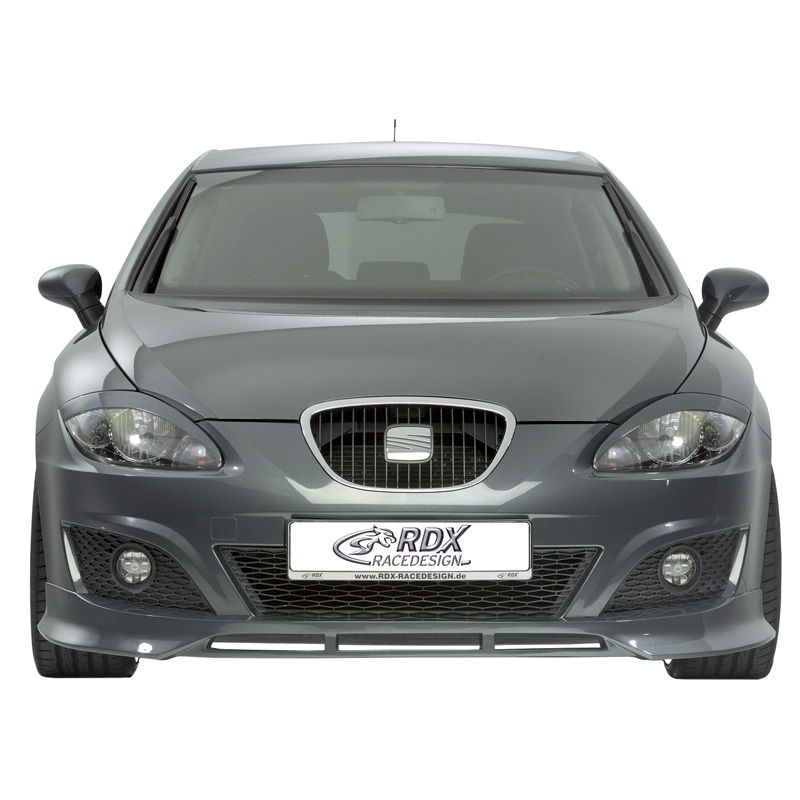 Image of RDX Racedesign Voor Bumper Lip Ongeverfd ABS Plastic Seat Leon