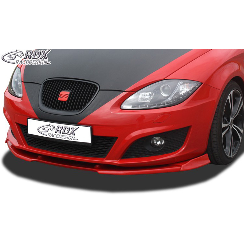 Image of RDX Racedesign Voor Bumper Lip Ongeverfd Polyurethane Seat Leon Facelift