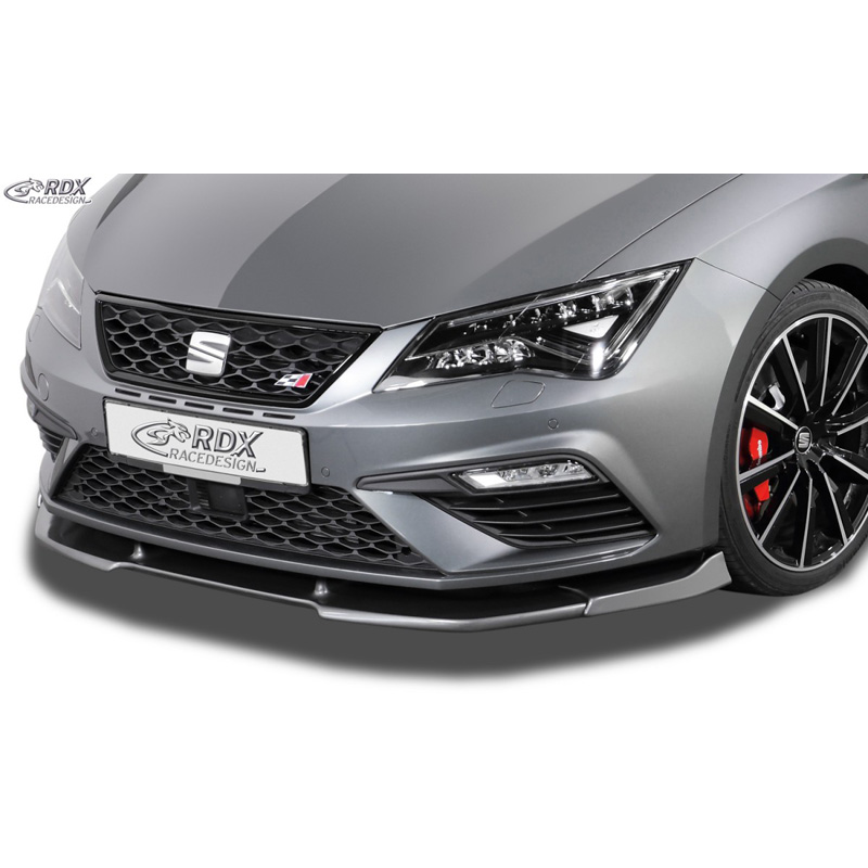 Image of RDX Racedesign Voor Bumper Lip Ongeverfd Polyurethane Seat Leon Facelift