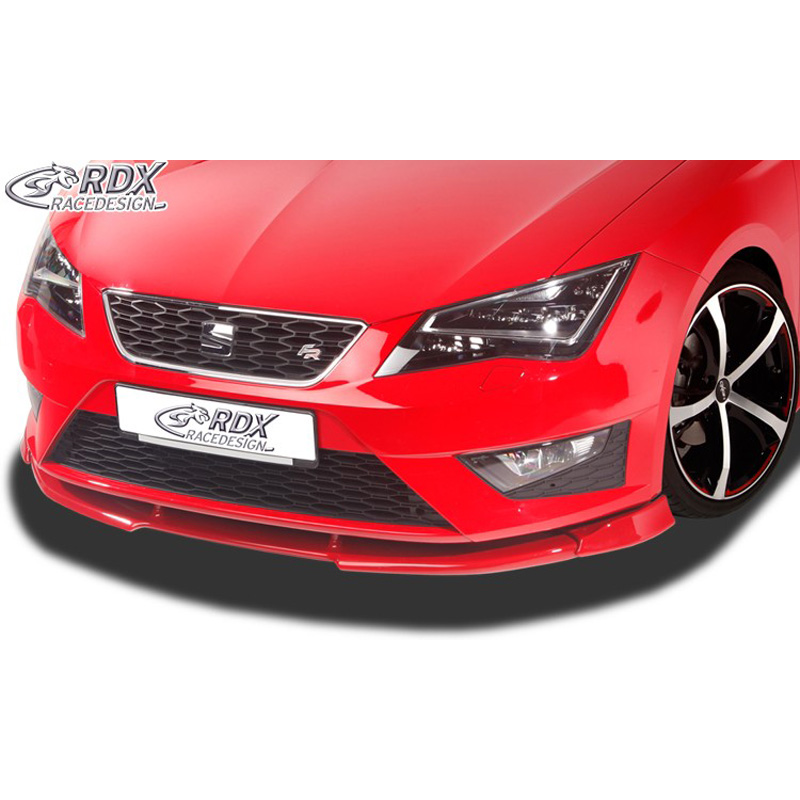 Image of RDX Racedesign Voor Bumper Lip Ongeverfd Polyurethane Seat Leon