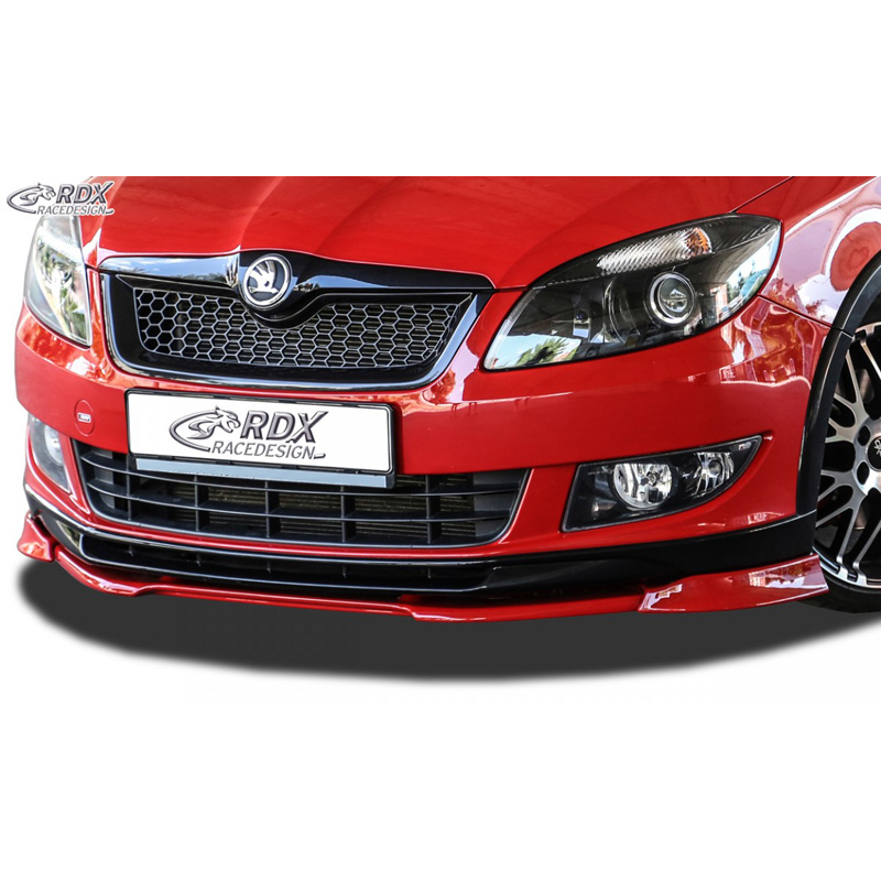 Image of RDX Racedesign Voor Bumper Lip Ongeverfd Polyurethane Skoda Fabia