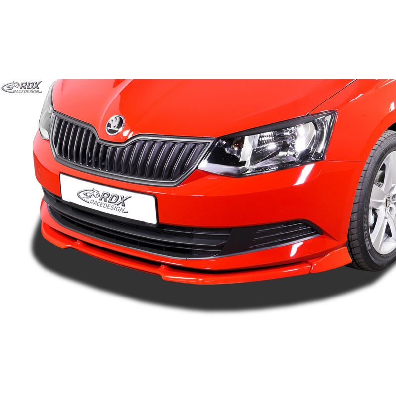 Image of RDX Racedesign Voor Bumper Lip Ongeverfd Polyurethane Skoda Fabia