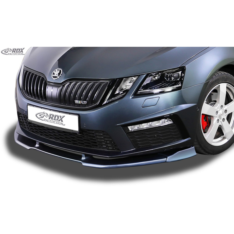 Image of RDX Racedesign Voor Bumper Lip Ongeverfd Polyurethane Skoda Octavia Facelift