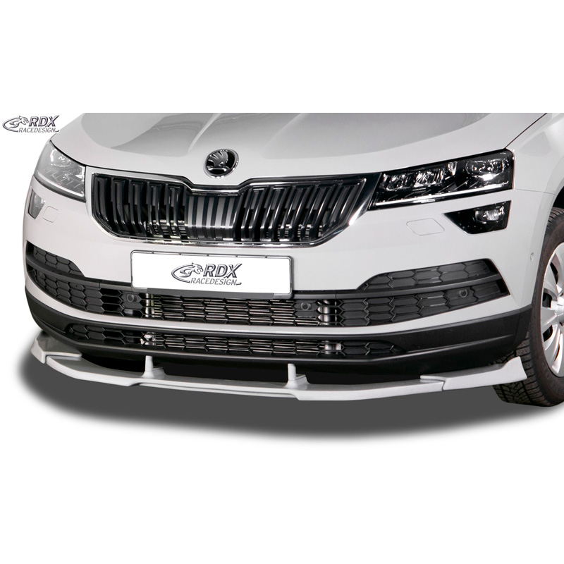 Image of RDX Racedesign Voor Bumper Lip Ongeverfd Polyurethane Skoda Karoq