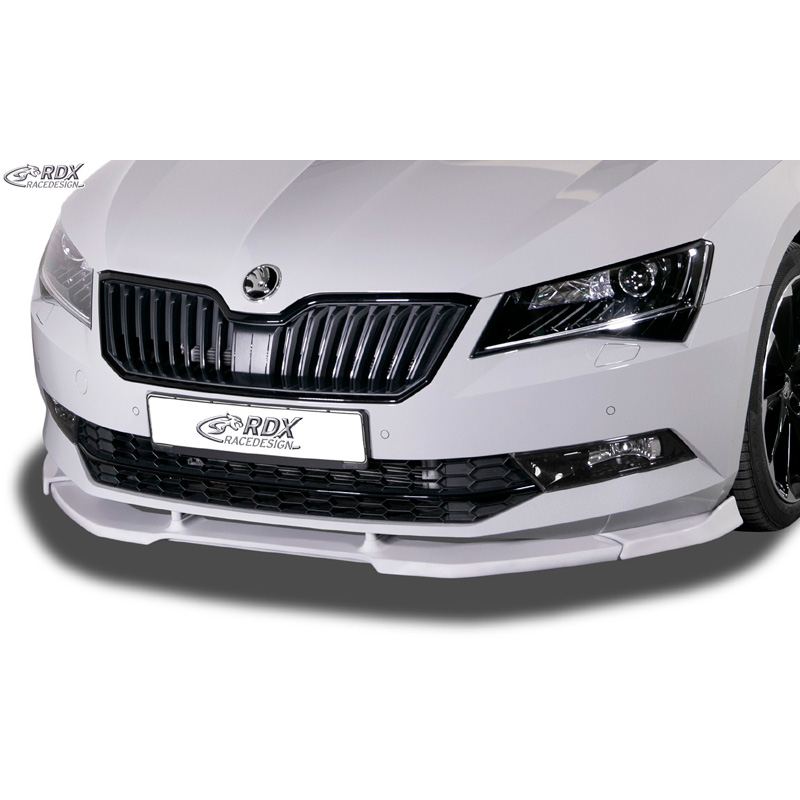 Image of RDX Racedesign Voor Bumper Lip Ongeverfd Polyurethane Skoda Superb