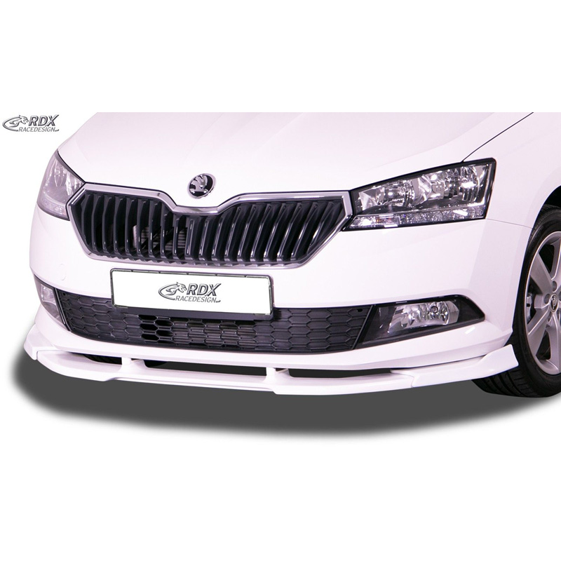 Image of RDX Racedesign Voor Bumper Lip Ongeverfd Polyurethane Skoda Fabia Facelift